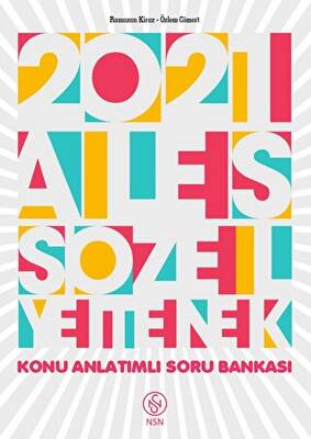 NSN Yayınevi 2021 ALES Sözel Yetenek Konu Anlatımlı Soru Bankası - 1