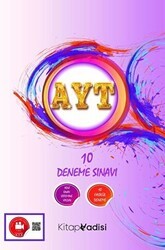Kitap Vadisi Yayınları AYT 10 Deneme Sınavı - Kitap Vadisi Yayınları
