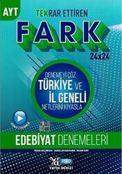 Yayın Denizi Yayınları 2021 AYT Edebiyat Fark Tekrar Ettiren Denemeleri - 1