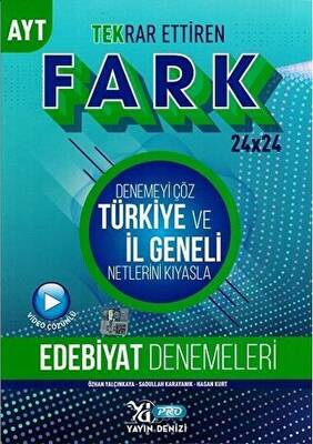 Yayın Denizi Yayınları 2021 AYT Edebiyat Fark Tekrar Ettiren Denemeleri - 1