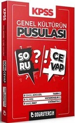 Doğru Tercih Yayınları 2021 KPSS Genel Kültürün Pusulası Soru Cevap - Doğru Tercih Yayınları