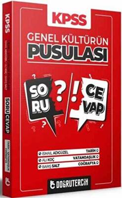 Doğru Tercih Yayınları 2021 KPSS Genel Kültürün Pusulası Soru Cevap - 1