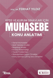 Temsil Kitap KPSS ve Kurum Sınavları İçin Muhasebe Konu Anlatımı - Temsil Kitap