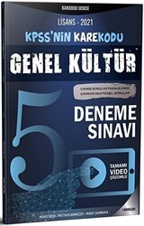 Paragon Yayıncılık 2021 KPSS`nin Karekodu Genel Kültür 5 Deneme Video Çözümlü - Paragon Yayıncılık