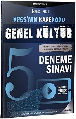 Paragon Yayıncılık 2021 KPSS`nin Karekodu Genel Kültür 5 Deneme Video Çözümlü - 1