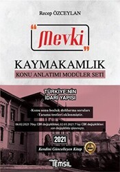2021 Mevki Kaymakamlık Konu Anlatımı Modüler Seti - Türkiye`nin İdari Yapısı - Temsil Kitap