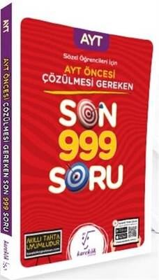 Karekök Yayıncılık Sözel Öğrencileri İçin AYT Öncesi Çözülmesi Gereken Son 999 Soru - 1