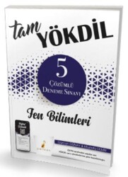 Tam YÖKDİL Fen Bilimleri Dijital Çözümlü 5 Deneme Sınavı - Pelikan Tıp Teknik Yayıncılık
