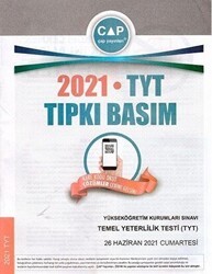 TYT Deneme Tıpkı Basım - Çap Yayınları
