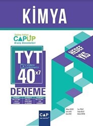 Çap Yayınları TYT Kimya 40 x 7 Up Deneme - 1