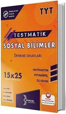 Bilinçsel Yayınları TYT Testmatik 15x25 Sosyal Bilimler Deneme Sınavları - 1