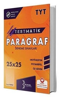 Bilinçsel Yayınları TYT Testmatik Paragraf Deneme Sınavları - 1