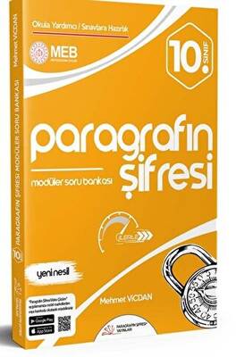 Paragrafın Şifresi Yayınları 2022 10. Sınıf Paragraf Modüler Soru Bankası - 1