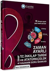 Çanta Yayınları 8. Sınıf T.C. İnkılap Tarihi ve Atatürkçülük Zaman Ayarlı Kazanım Soru Bankası - 1