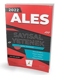 Pelikan Tıp Teknik Yayıncılık 2022 ALES Sayısal Yetenek Son Tekrar Konu Anlatımı - 1