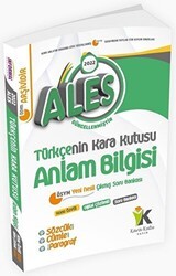 İnformal Yayınları 2022 ALES Türkçenin Kara Kutusu Konu Özetli Soru Bankası Anlam Bilgisi - İnformal Yayınları