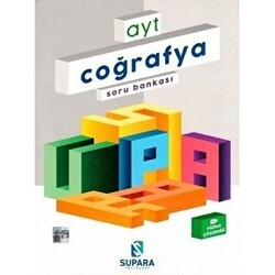 Supara Yayınları 2022 AYT Coğrafya Soru Bankası - Supara Yayınları