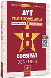 Yıldız Sorular Yayınları AYT Edebiyat 8 Deneme Video Çözümlü - Yıldız Sorular Yayınları
