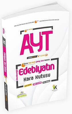İnformal Yayınları AYT Edebiyatın Kara Kutusu Konu Özetli Dijital Çözümlü Çıkmış Soru Bankası - 1