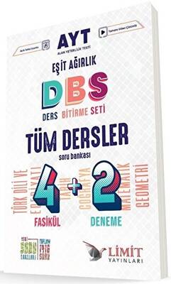 AYT Eşit Ağırlık Tüm Dersler 4+2 Soru Bankası - 1