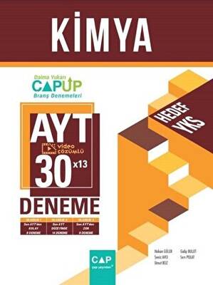 Çap Yayınları AYT Kimya 30 x 13 Up Deneme - 1