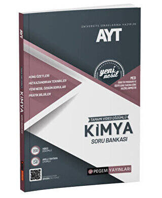 Pegem Akademi Yayıncılık AYT Kimya Soru Bankası - 1