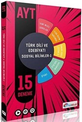 AYT Türk Dili Ve Edebiyatı - Sosyal Bilimler 1 15 Deneme - Köşebilgi Yayınları