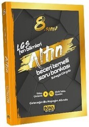 Bons Yayınları 8. Sınıf Fen Bilimleri Soru Bankası - Bons Yayınları