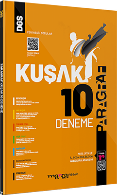 Marka Yayınları DGS Paragraf Kuşak 10 Deneme Tamamı Video Çözümlü - 1