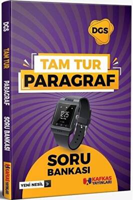 Kafkas Yayınları 2022 DGS Paragraf Tamtur Soru Bankası - 1
