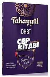 Tahayyül Yayınları DHBT Cep Kitabı Özet Ders Notları - Tahayyül Yayınları