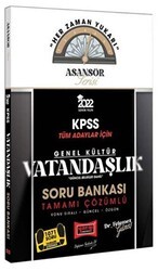Yargı Yayınevi KPSS Asansör Serisi Vatandaşlık Tamamı Çözümlü Soru Bankası - Yargı Yayınevi