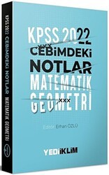 Yediiklim Yayınları 2022 KPSS Cebimdeki Notlar Matematik Geometri Kitapçığı - Yediiklim Yayınları