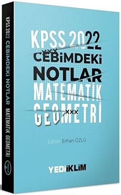 Yediiklim Yayınları 2022 KPSS Cebimdeki Notlar Matematik Geometri Kitapçığı - 1