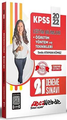 HocaWebde Yayınları 2022 KPSS Eğitim Bilimleri Öğretim Yöntem ve Teknikleri 21 Deneme Çözümlü