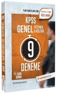 Uzman Kariyer Yayınları Uzman Kariyer KPSS Genel Yetenek Genel Kültür 9 Deneme Dijital Çözümlü - 1