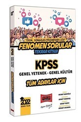 2022 KPSS GY GK Tüm Adaylar için Fenomen Sorular Tekrar Kitabı - Yargı Yayınevi
