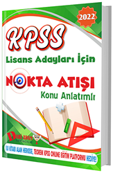 Dahi Adam Yayıncılık 2022 KPSS Lisans Adayları İçin Nokta Atışı Konu Kitabı - Dahi Adam Yayıncılık
