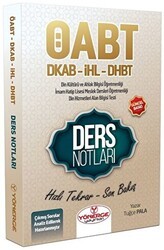 Yönerge Yayınları ÖABT Din Kültürü ve Ahlak Bilgisi ve DHBT Ders Notları - Yönerge Yayınları