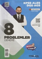 Marka Yayınları 2025 KPSS DGS ALES Yeni Nesil 8x12 Tamamı Video Çözümlü Problemler Deneme - Marka Yayınları