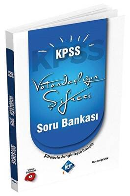 KPSS Vatandaşlığın Şifresi Soru Bankası Video Çözümlü - 1