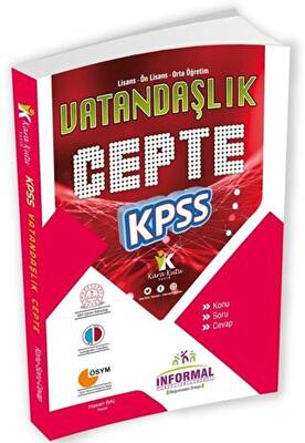 İnformal Yayınları 2022 Kpss Vatandaşlık Cepte Konu Soru Cevap - 1