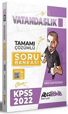 HocaWebde Yayınları 2022 KPSS Vatandaşlık Tamamı Çözümlü Soru Bankası - 1
