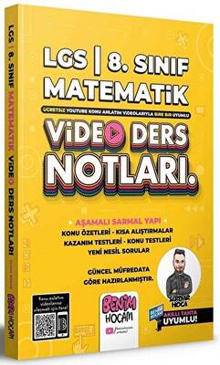 Benim Hocam Yayınları LGS 8. Sınıf Matematik Video Ders Notları Konu Anlatımı - 1