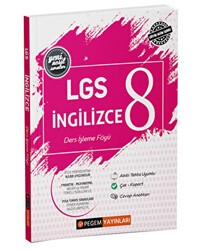Pegem Akademi Yayıncılık 2022 LGS İngilizce Ders İşleme Föyü - Pegem Akademi Yayıncılık
