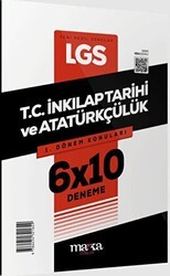 Marka Yayınları 2025 LGS 1.Dönem Konuları T.C. İnkılap Tarihi ve Atatürkçülük 6 Deneme - Marka Yayınları