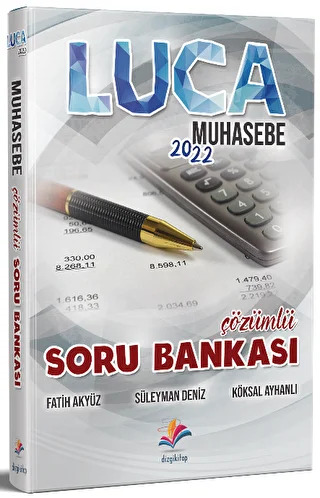 Dizgi Kitap 2022 Luca Muhasebe Çözümlü Soru Bankası - 1