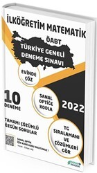 Defne Akademi Yayıncılık 2022 ÖABT İlköğretim Matematik Öğretmenliği Türkiye Geneli 10 Deneme - Defne Akademi Yayıncılık