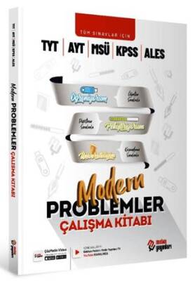 Metin Yayınları Tüm Sınavlar İçin Modern Problemler Çalışma Kitabı - 1