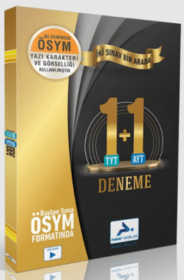 TYT AYT Denemesi Video Çözümlü PRF - 1